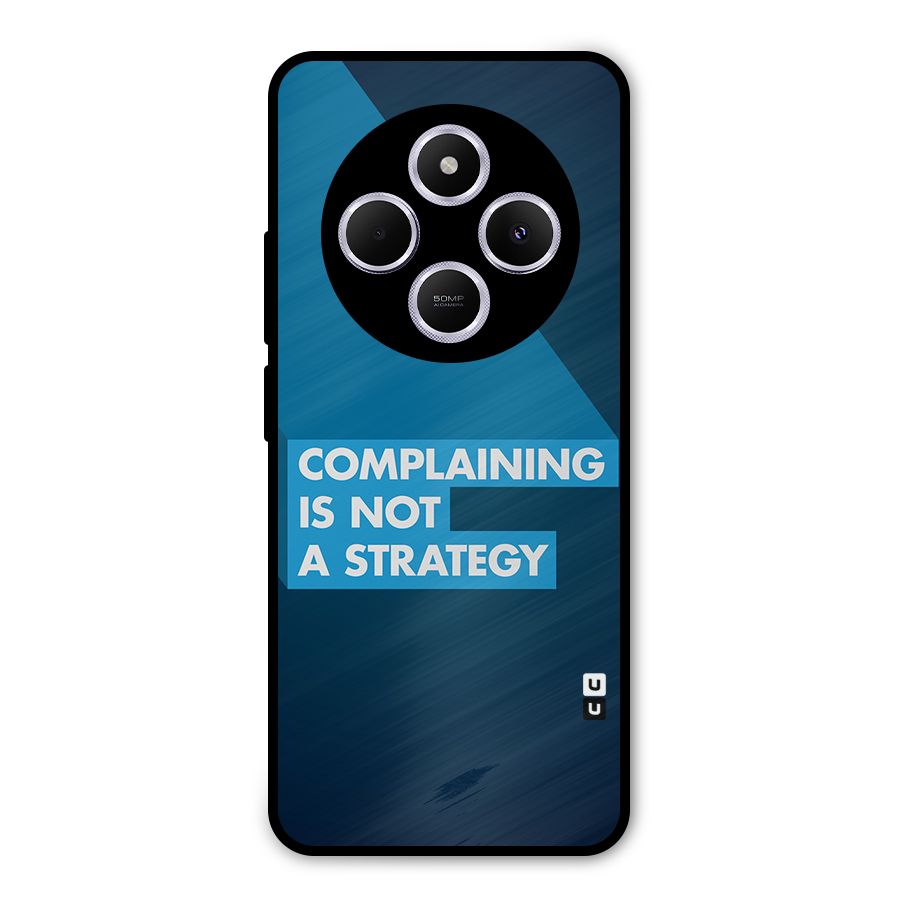 Not A Strategy Metal Back Case for Poco M7