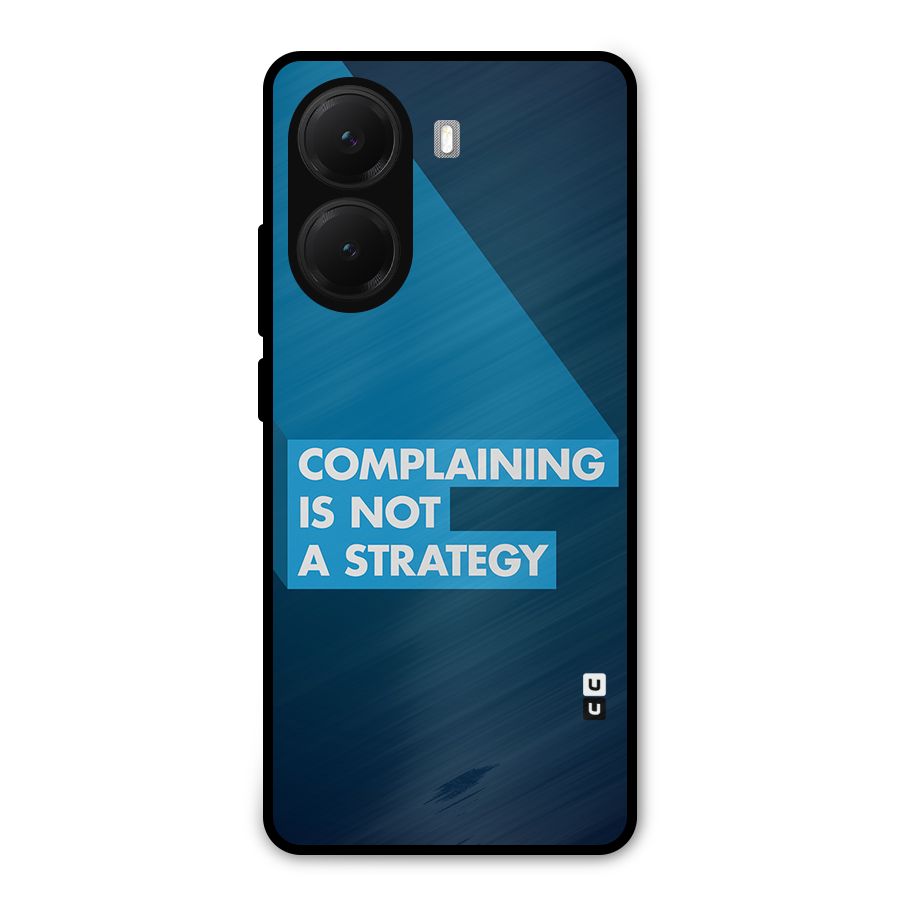 Not A Strategy Metal Back Case for Poco X7 Pro