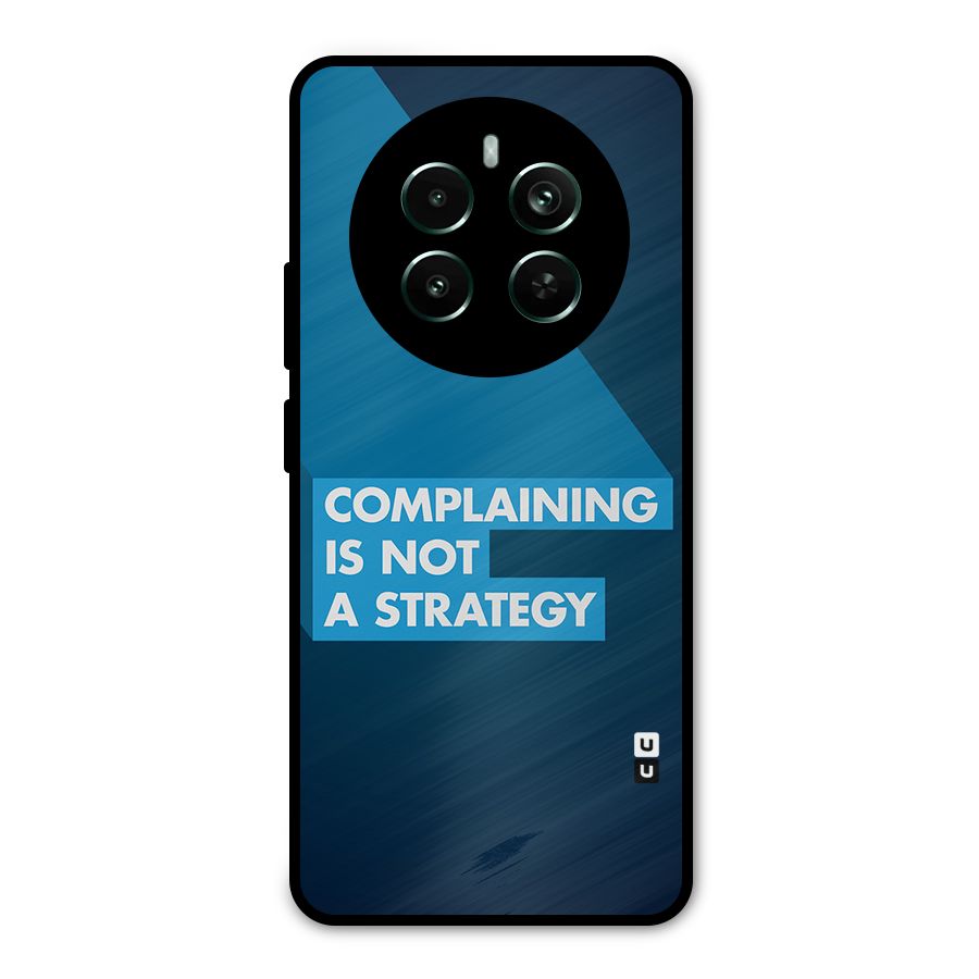 Not A Strategy Metal Back Case for Realme 12 Pro Plus