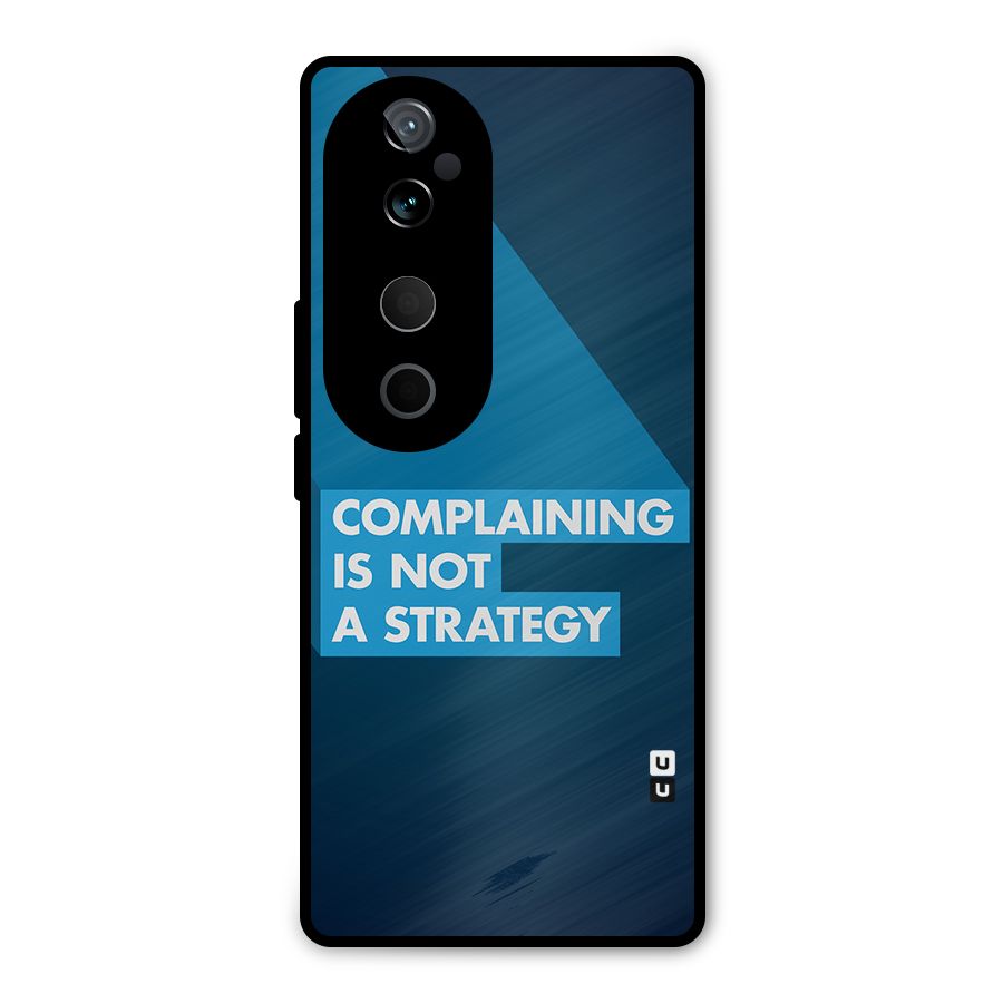 Not A Strategy Metal Back Case for Vivo T3 Ultra