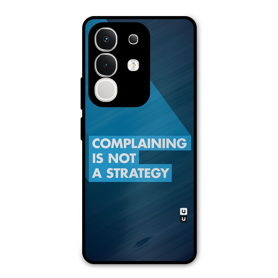 Not A Strategy Metal Back Case for Vivo T4x