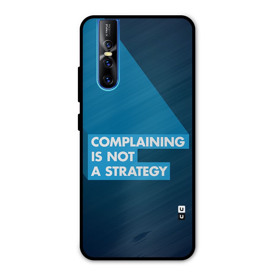 Not A Strategy Metal Back Case for Vivo V15 Pro