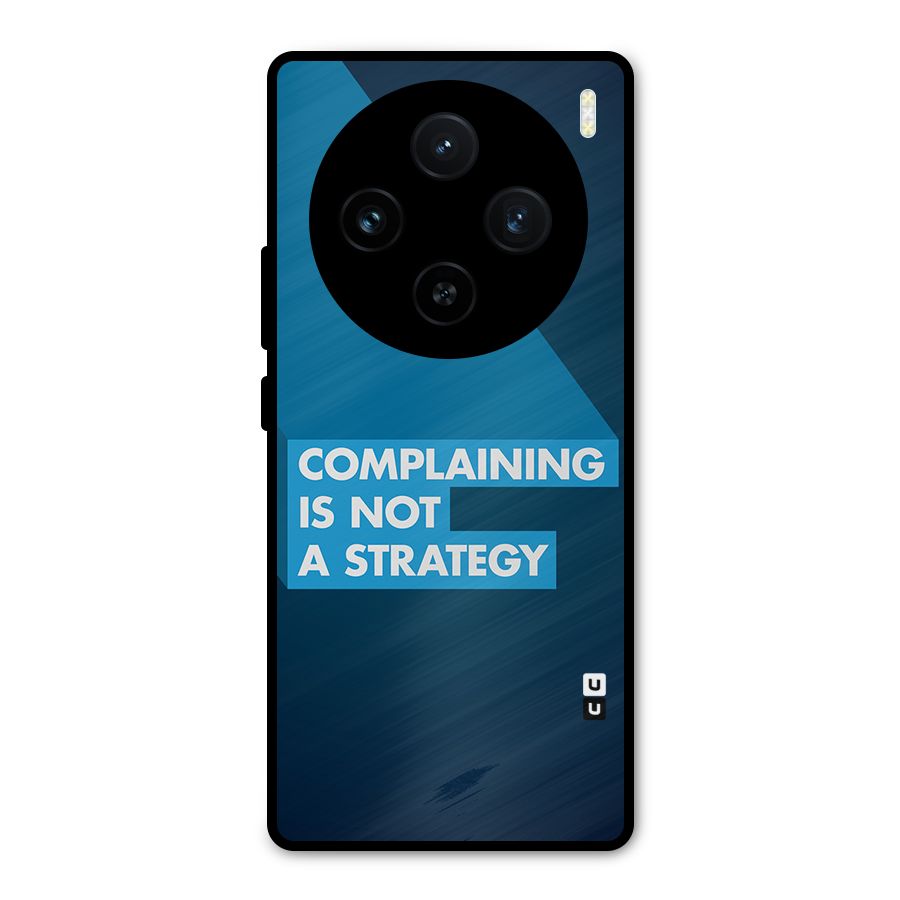 Not A Strategy Metal Back Case for Vivo X100