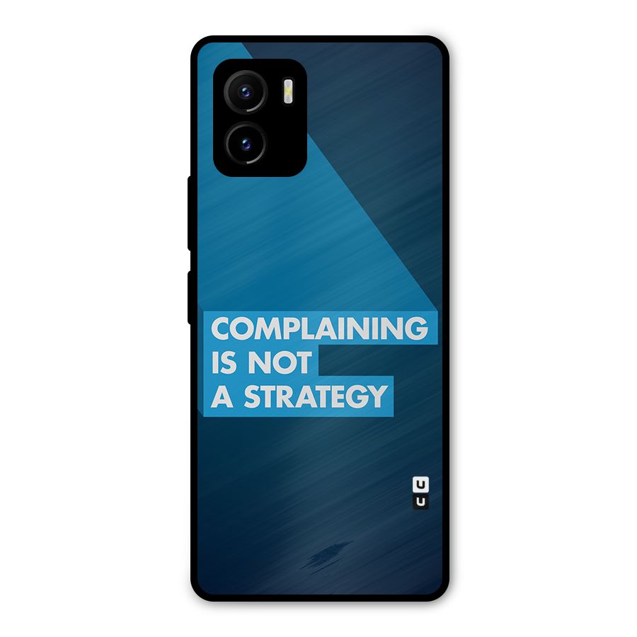 Not A Strategy Metal Back Case for Vivo Y15s