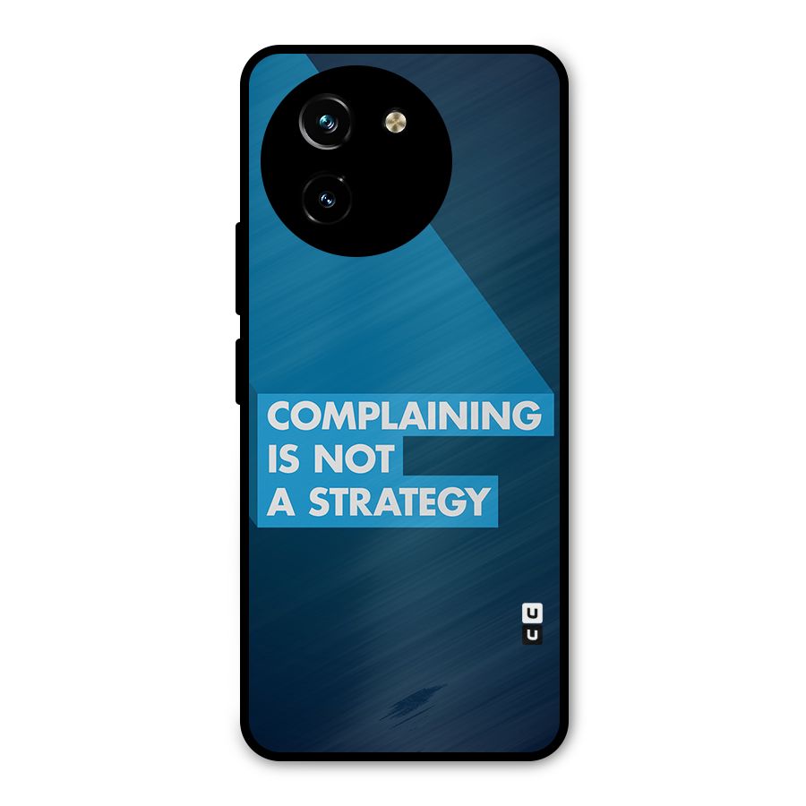 Not A Strategy Metal Back Case for Vivo Y200i