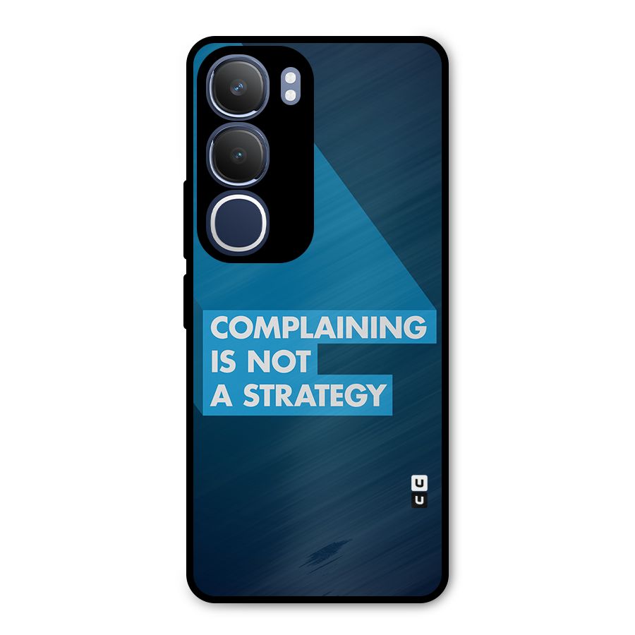 Not A Strategy Metal Back Case for Vivo Y29