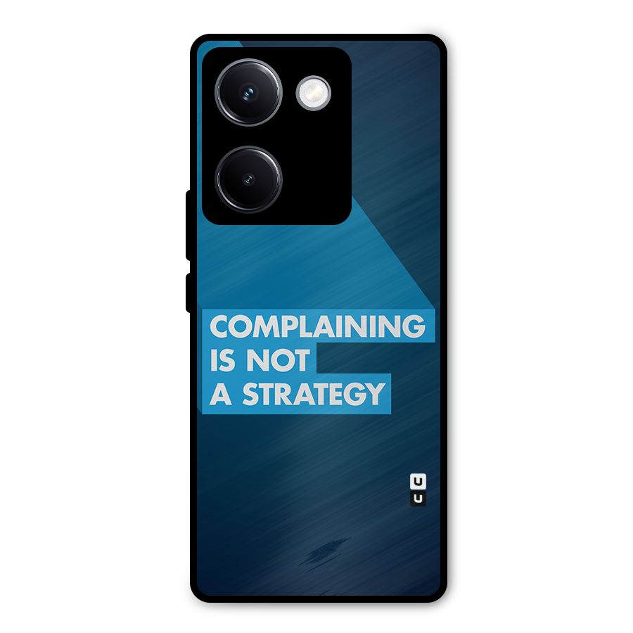 Not A Strategy Metal Back Case for Vivo Y300 Plus