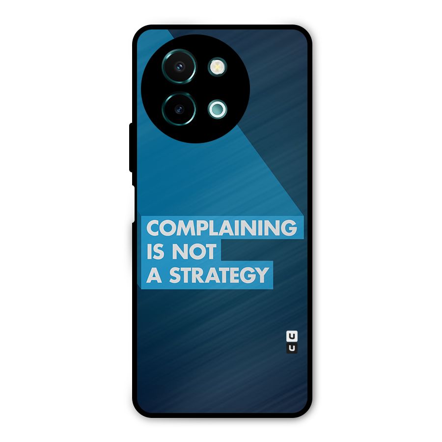 Not A Strategy Metal Back Case for Vivo Y58