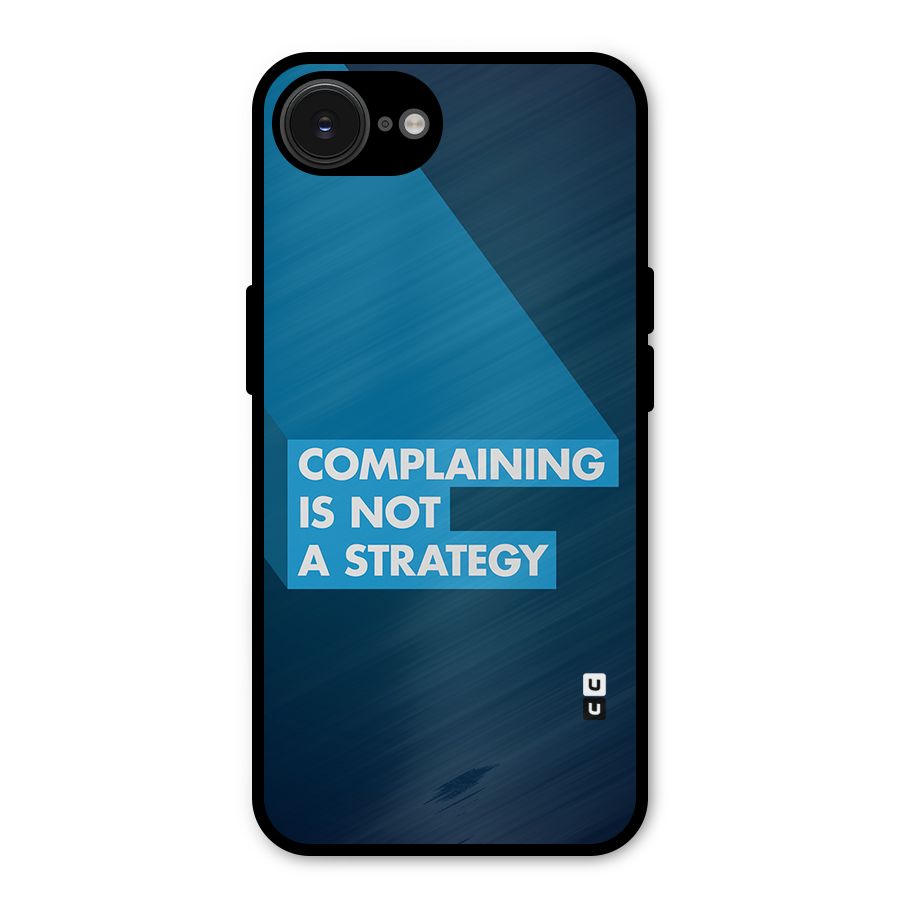 Not A Strategy Metal Back Case for iPhone 16e