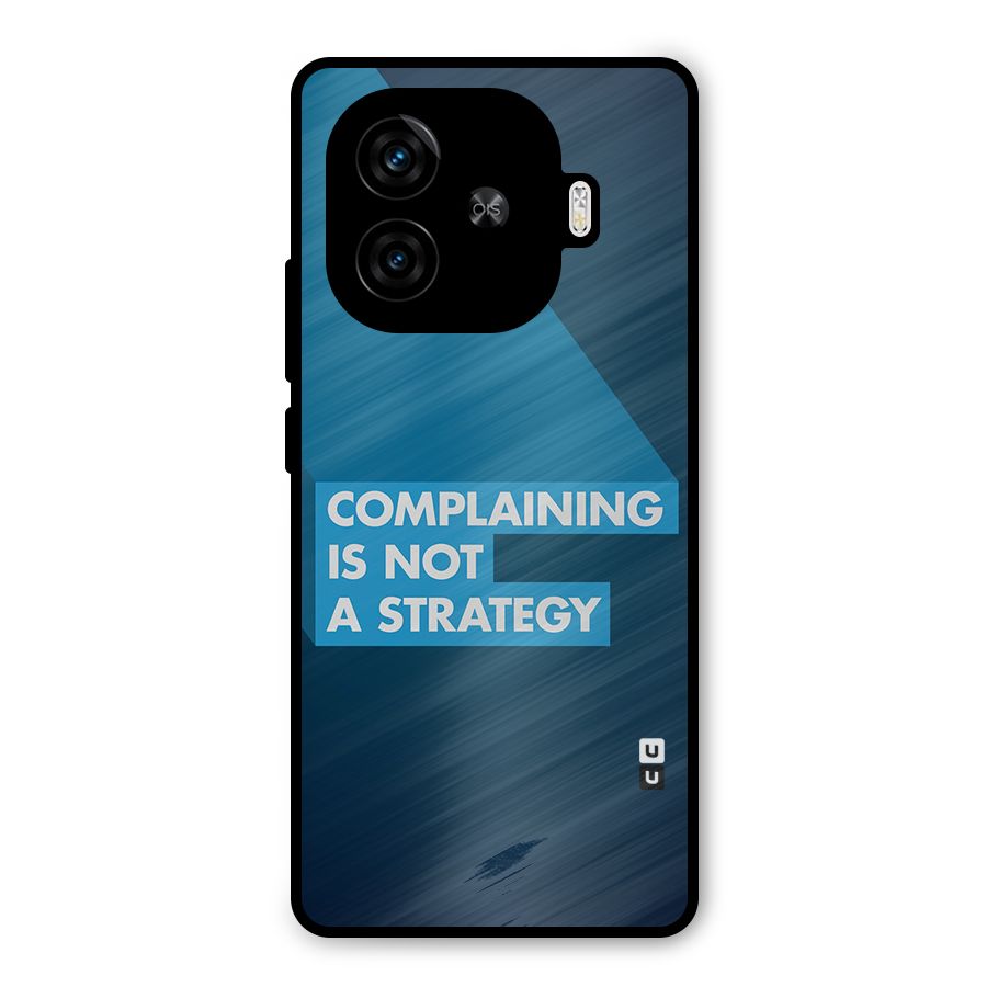 Not A Strategy Metal Back Case for iQOO Z9 Turbo
