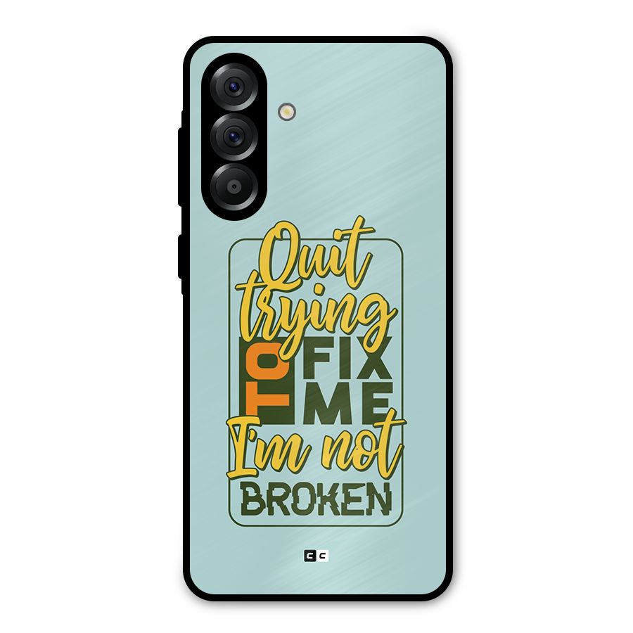 Not Broken Metal Back Case for Galaxy A56