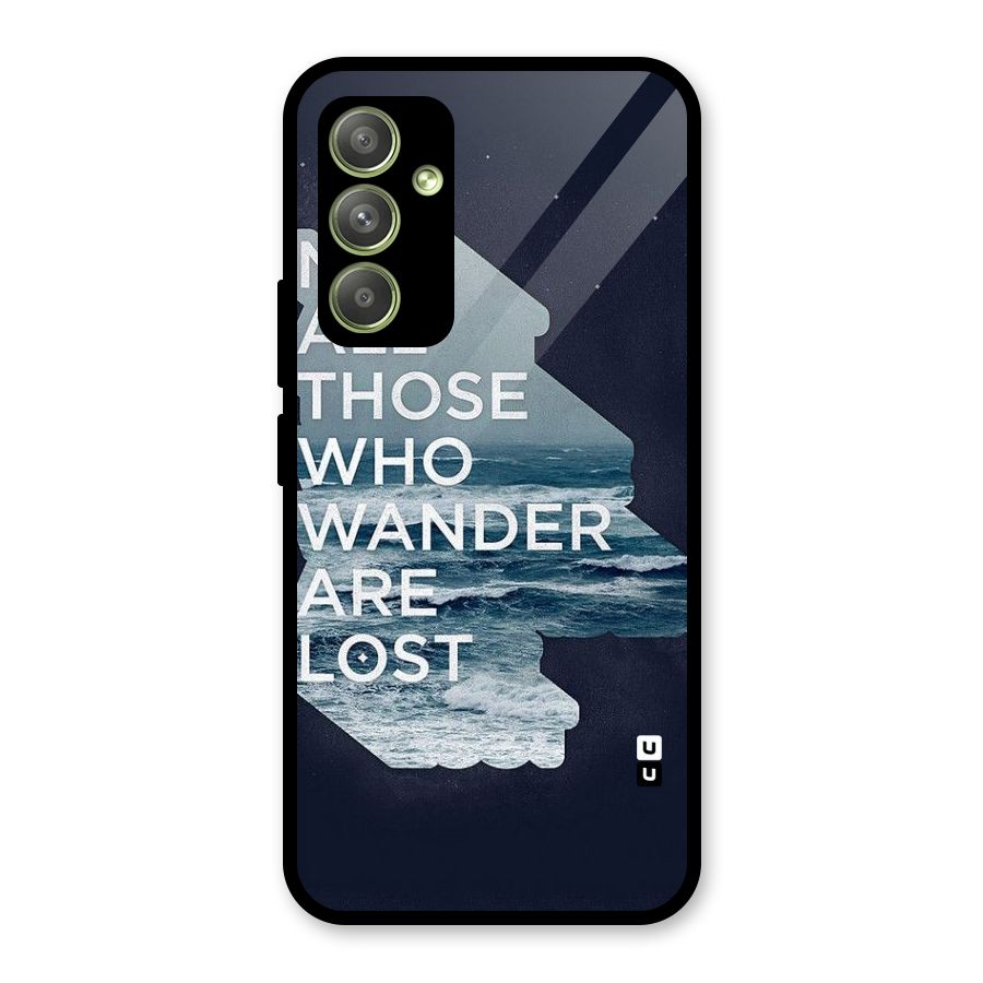 Not Lost Glass Back Case for Galaxy A54