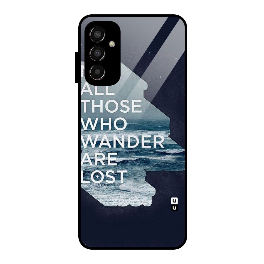 Not Lost Glass Back Case for Galaxy F13