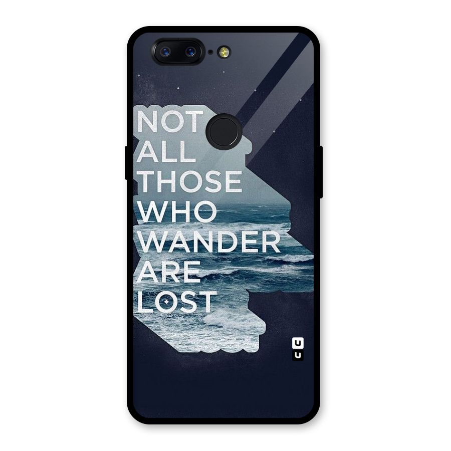Not Lost Glass Back Case for OnePlus 5T
