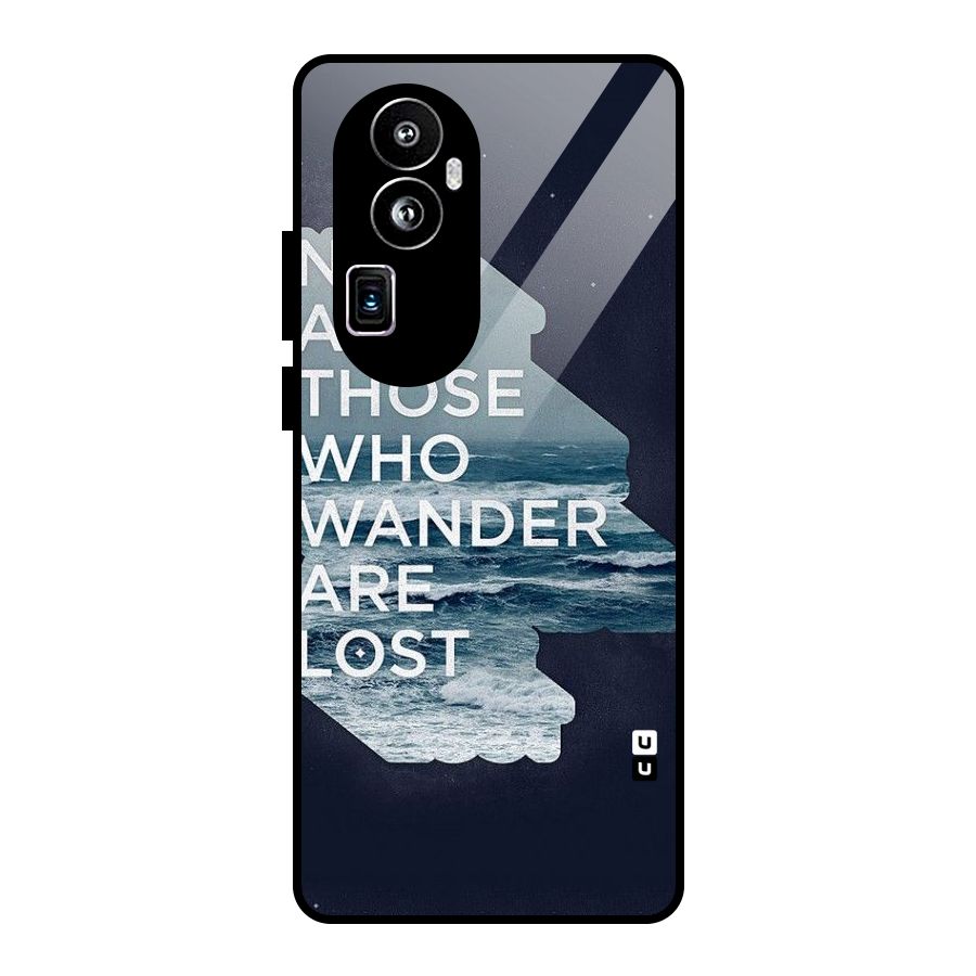 Not Lost Glass Back Case for Oppo Reno10 Pro Plus