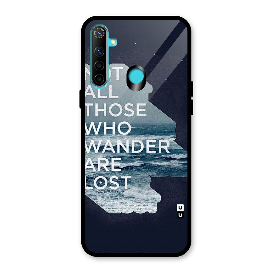 Not Lost Glass Back Case for Realme 5