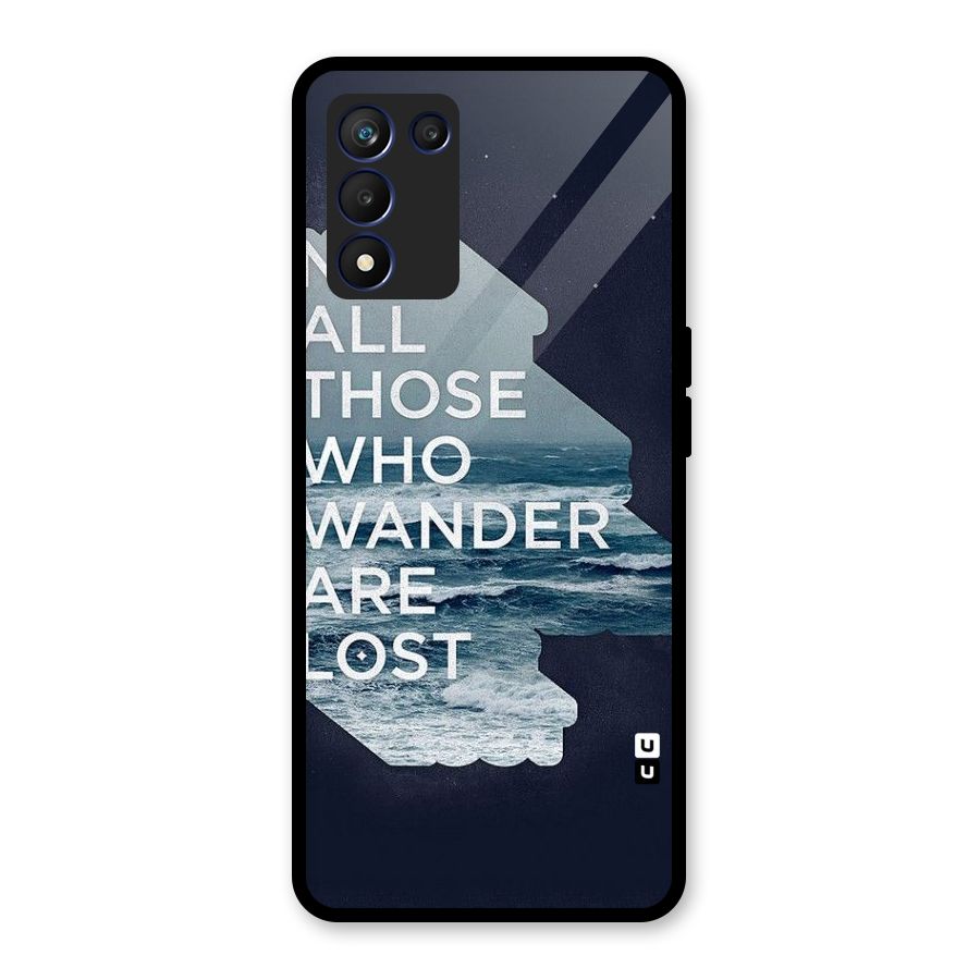 Not Lost Glass Back Case for Realme 9 5G Speed