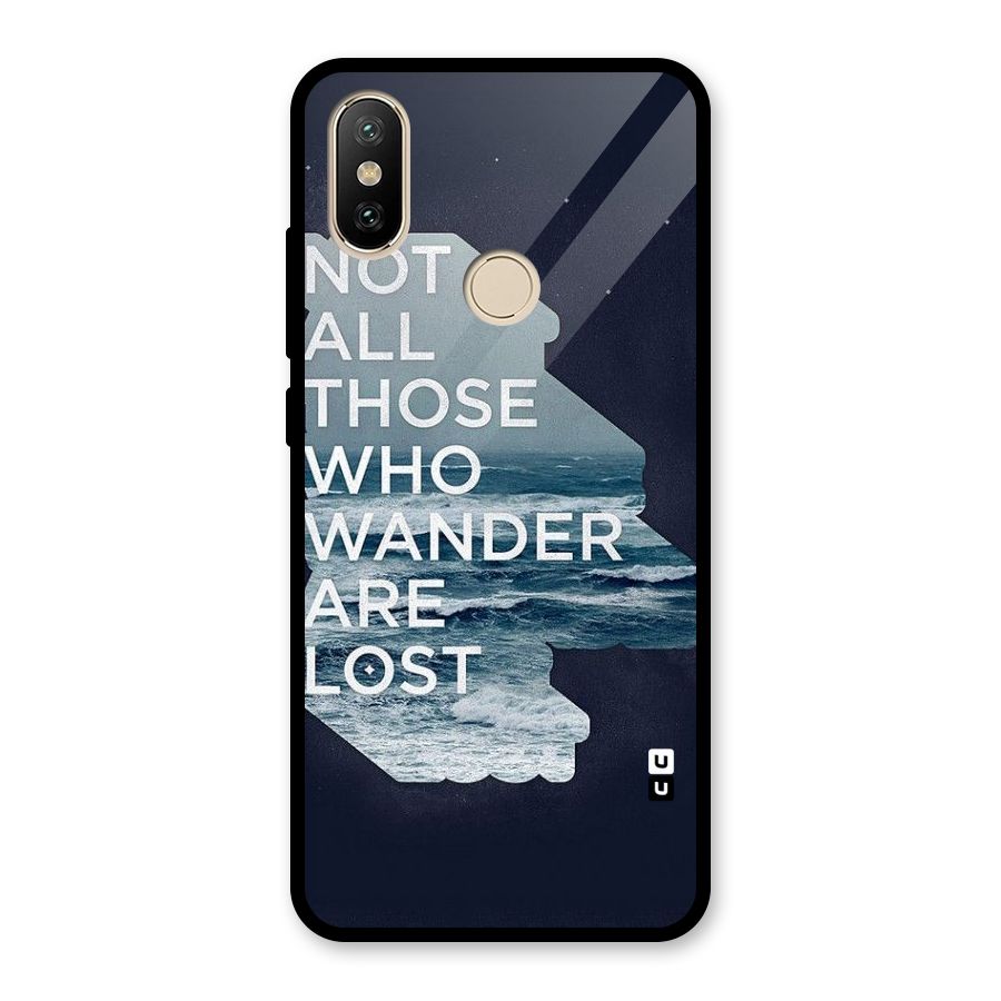 Not Lost Glass Back Case for Redmi A2
