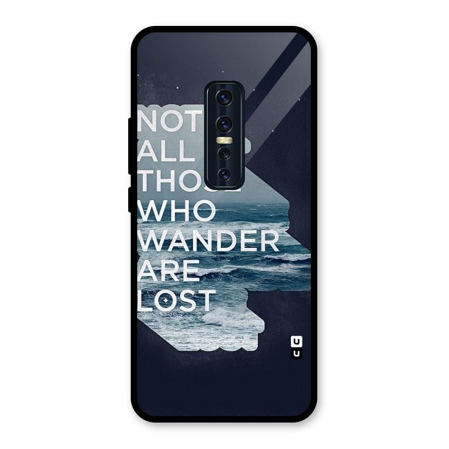 Not Lost Glass Back Case for Vivo V17 Pro