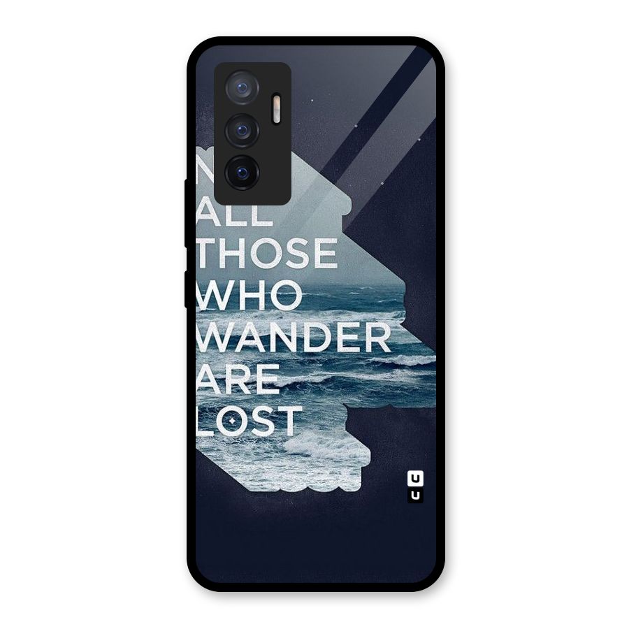 Not Lost Glass Back Case for Vivo V23e