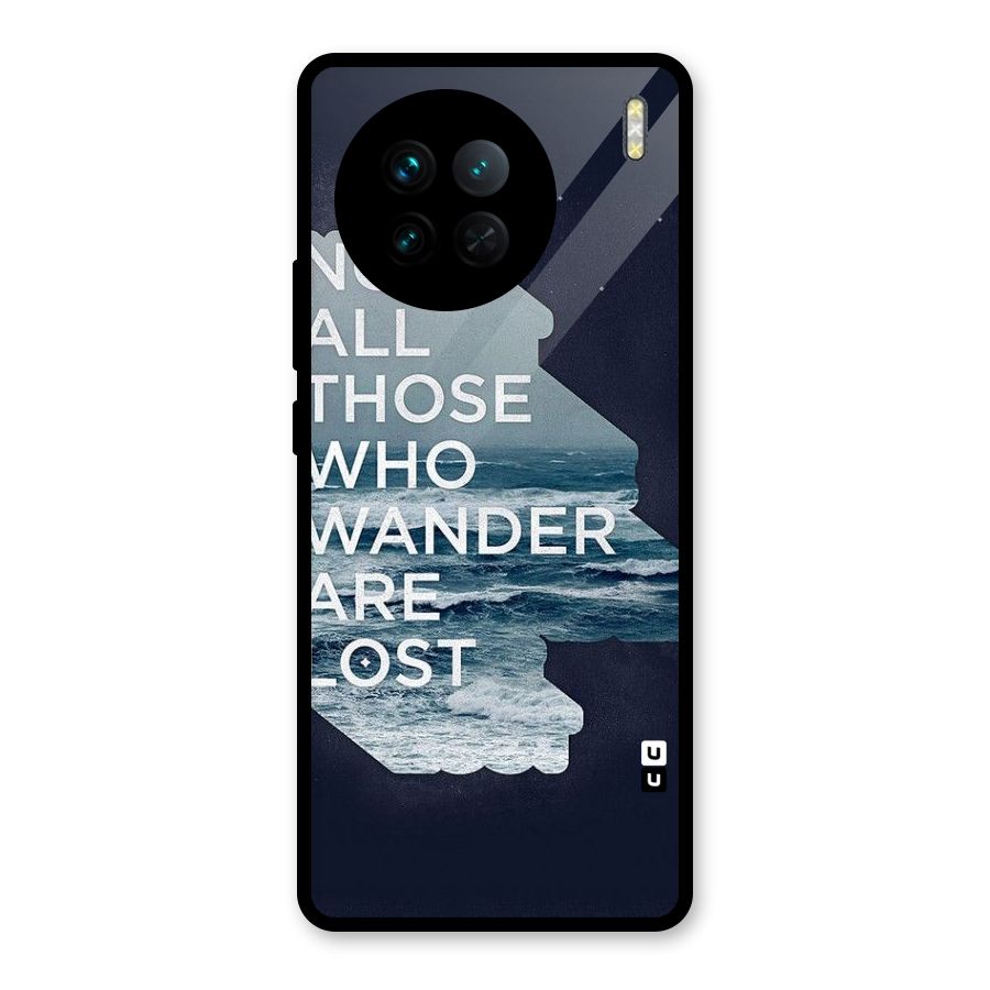 Not Lost Glass Back Case for Vivo X90
