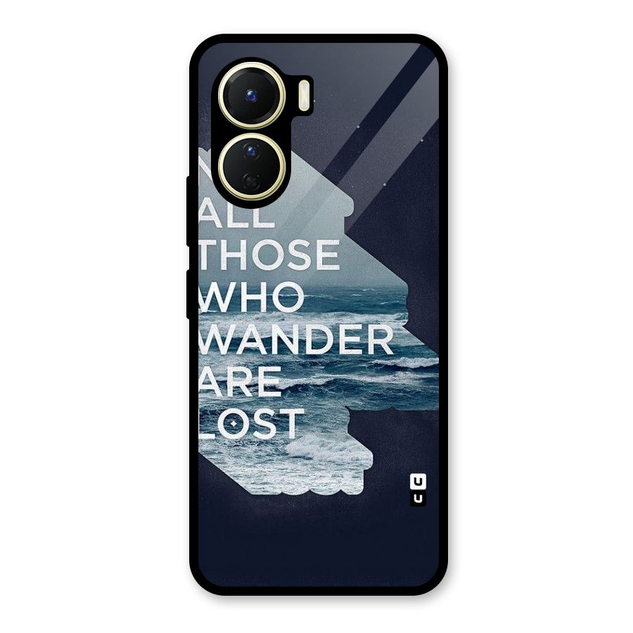 Not Lost Glass Back Case for Vivo Y56