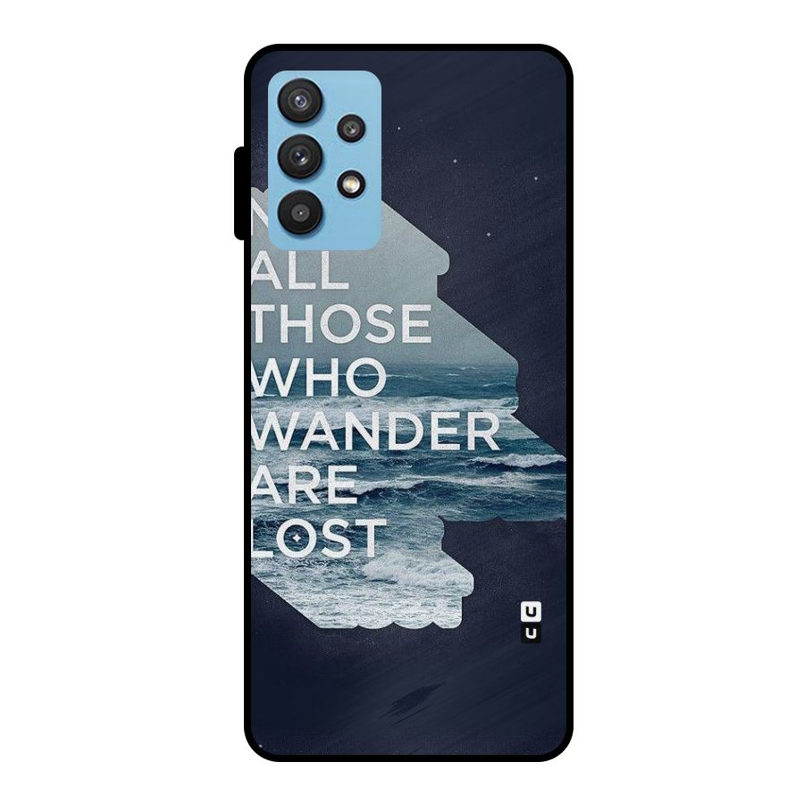 Not Lost Metal Back Case for Galaxy M32 5G