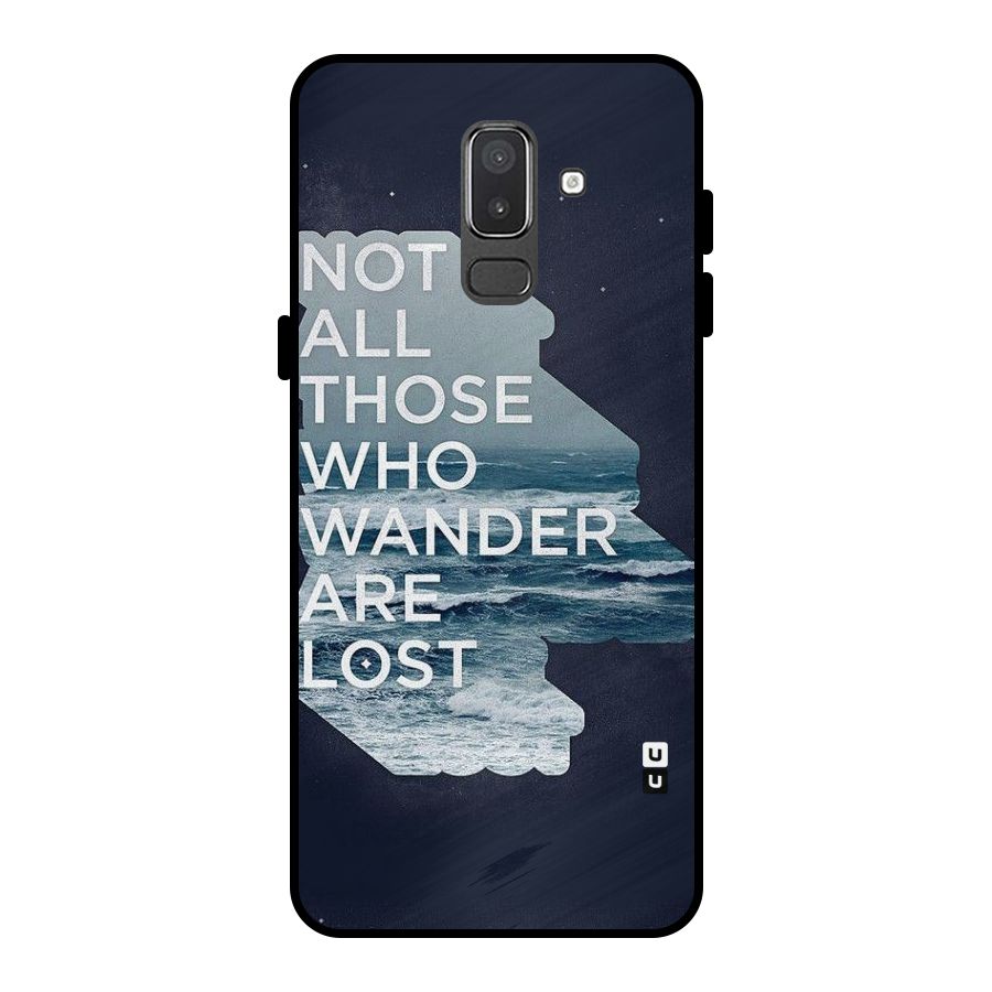 Not Lost Metal Back Case for Galaxy On8 (2018)
