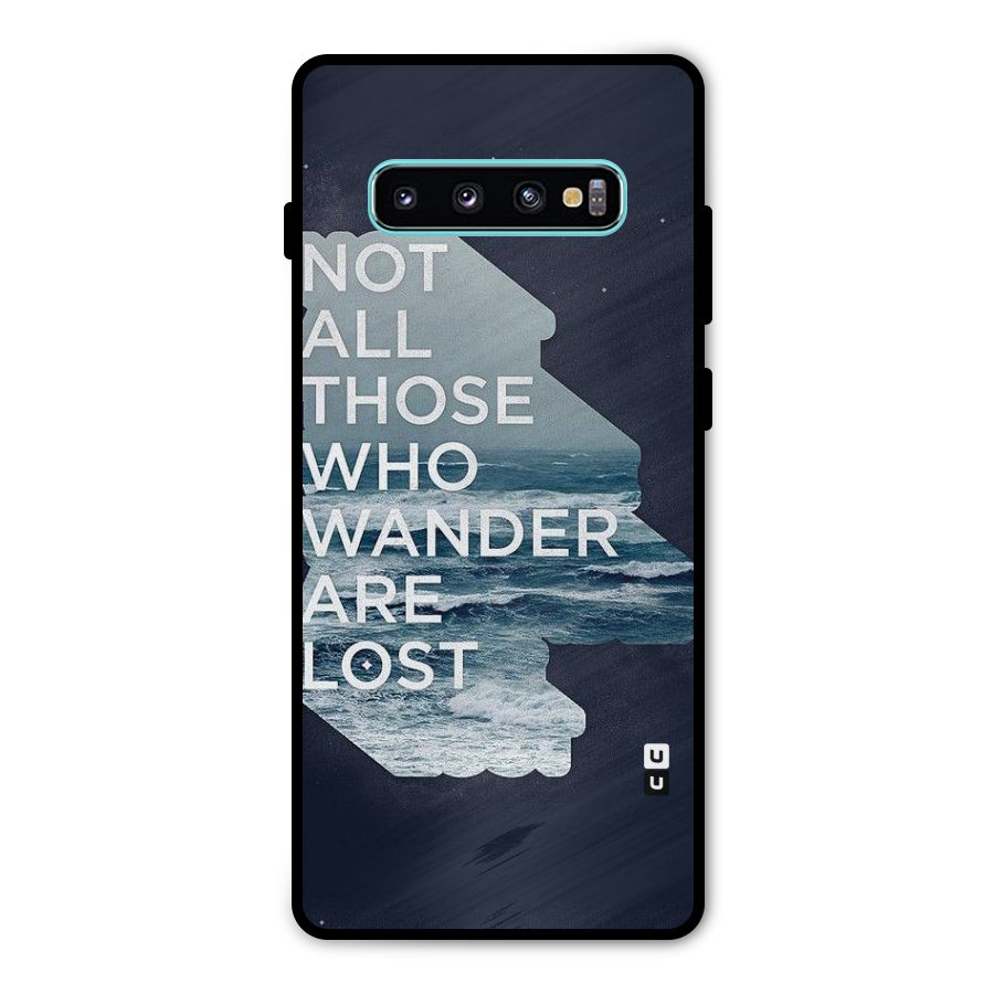 Not Lost Metal Back Case for Galaxy S10 Plus