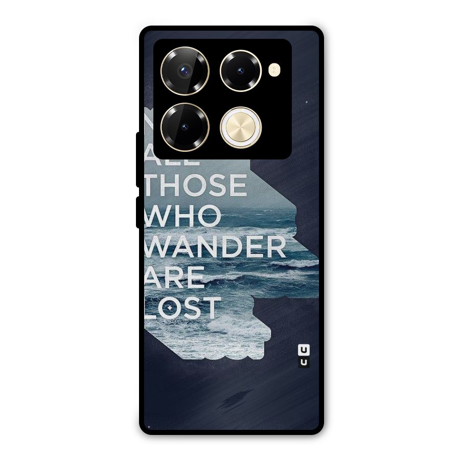 Not Lost Metal Back Case for Infinix Note 40 Pro