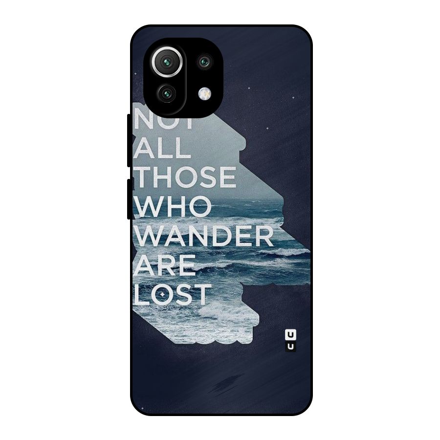 Not Lost Metal Back Case for Mi 11 Lite NE 5G