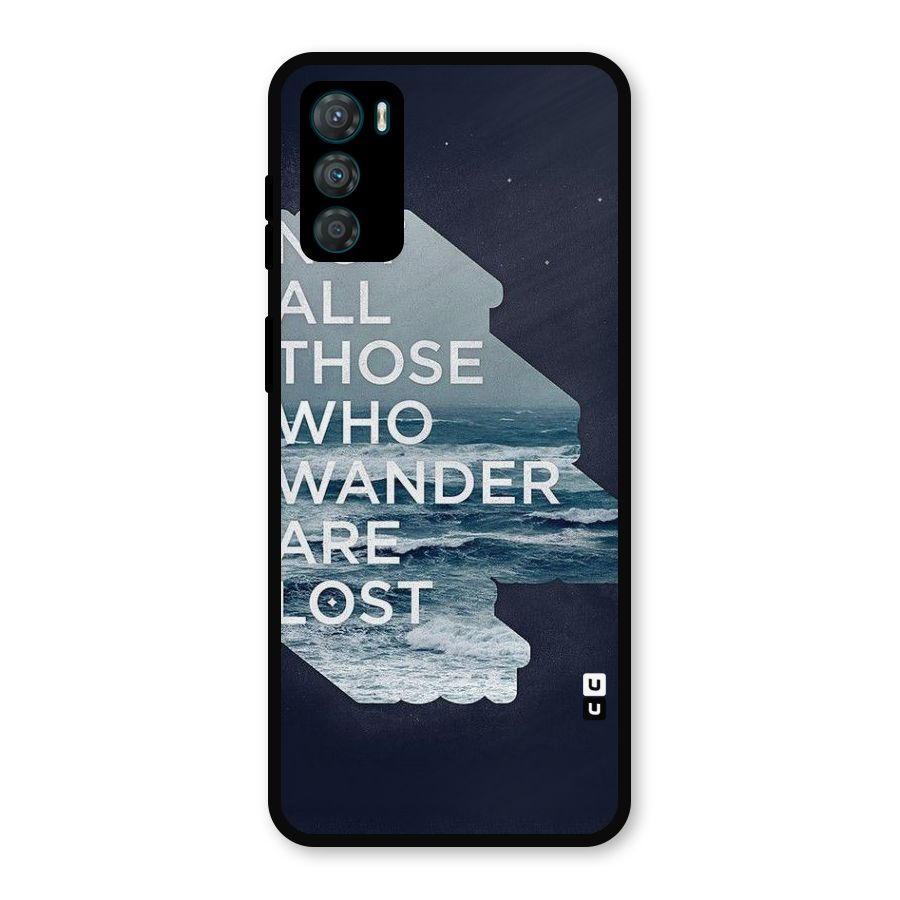 Not Lost Metal Back Case for Moto G42