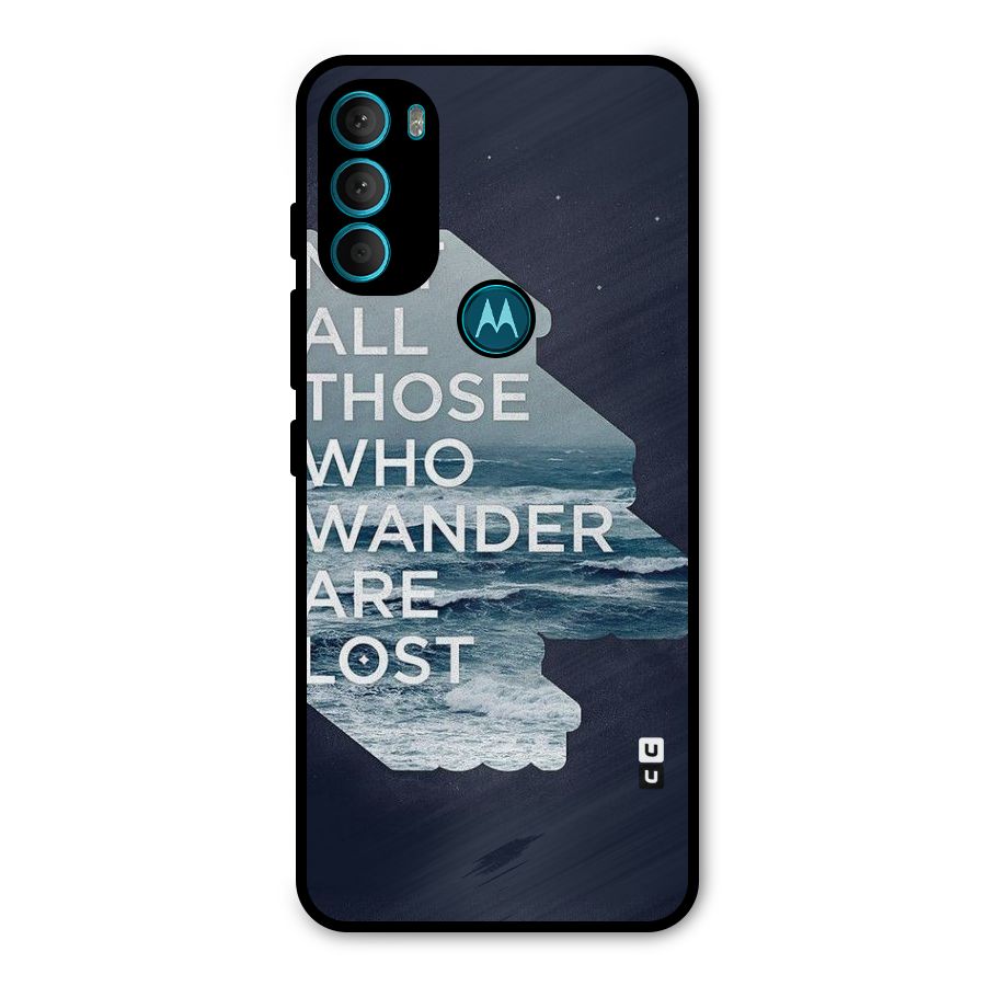 Not Lost Metal Back Case for Moto G71 5G