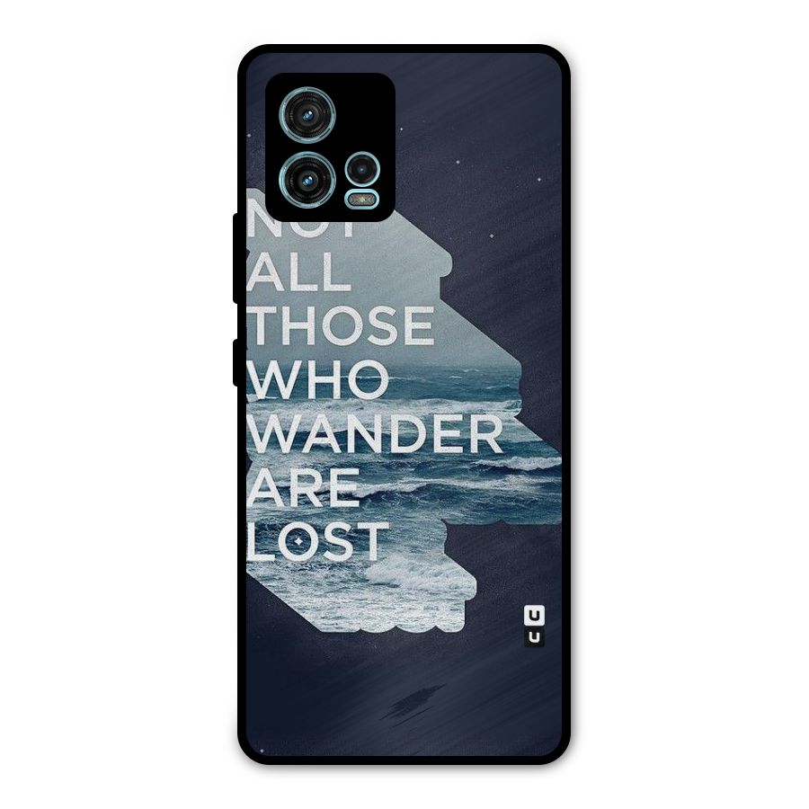 Not Lost Metal Back Case for Moto G72