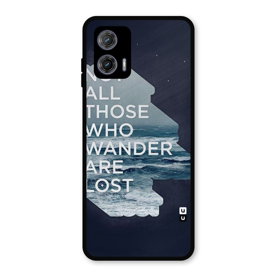 Not Lost Metal Back Case for Moto G73