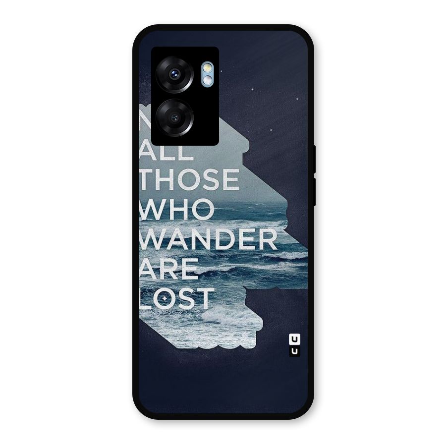 Not Lost Metal Back Case for Oppo K10 (5G)