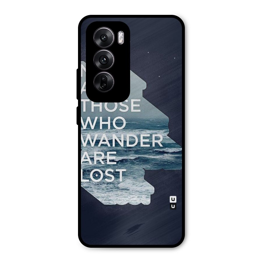 Not Lost Metal Back Case for Oppo Reno12