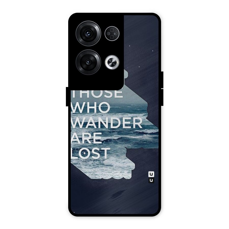 Not Lost Metal Back Case for Oppo Reno8 Pro 5G