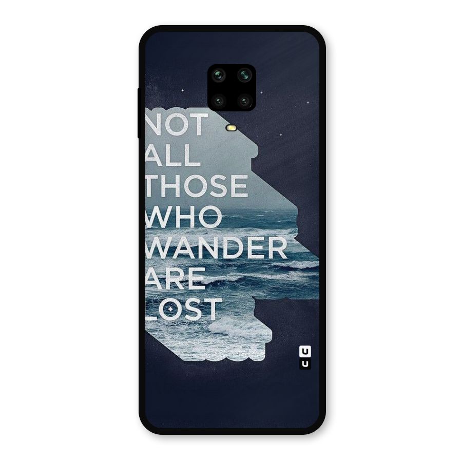 Not Lost Metal Back Case for Poco M2 Pro