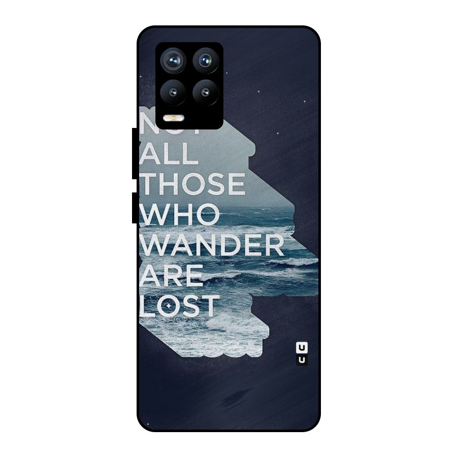 Not Lost Metal Back Case for Realme 8 Pro