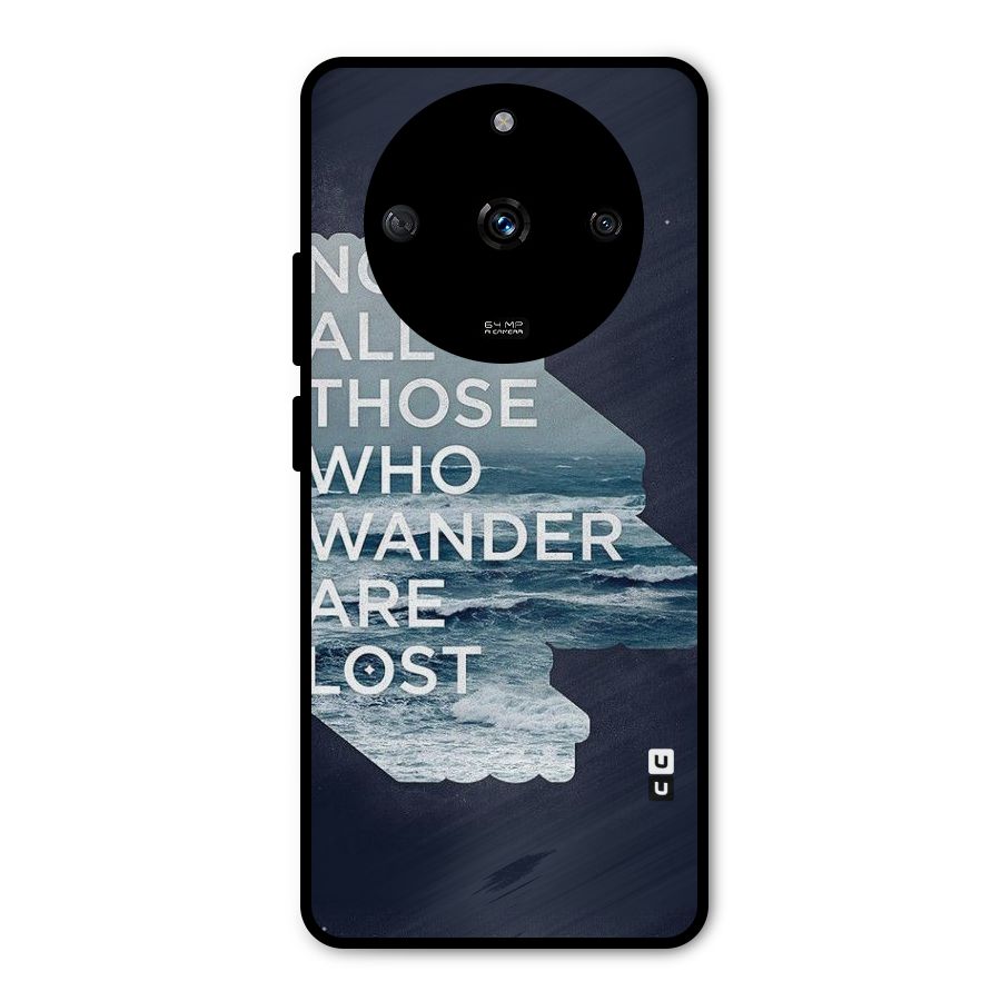 Not Lost Metal Back Case for Realme Narzo 60 5G
