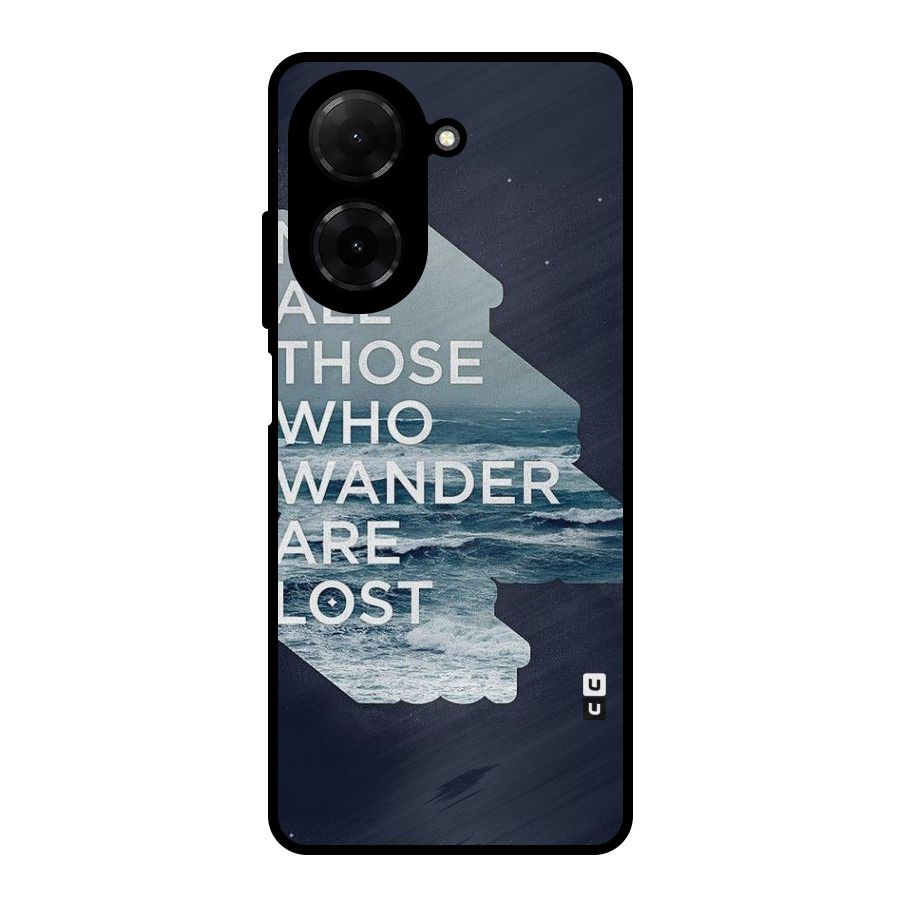 Not Lost Metal Back Case for Redmi A5 4G