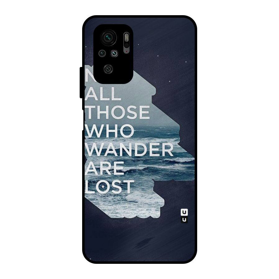 Not Lost Metal Back Case for Redmi Note 10S