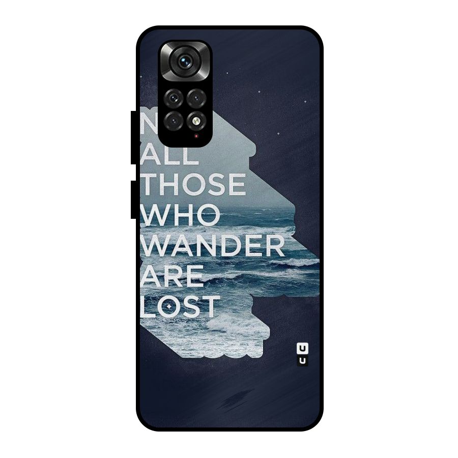 Not Lost Metal Back Case for Redmi Note 11 Pro