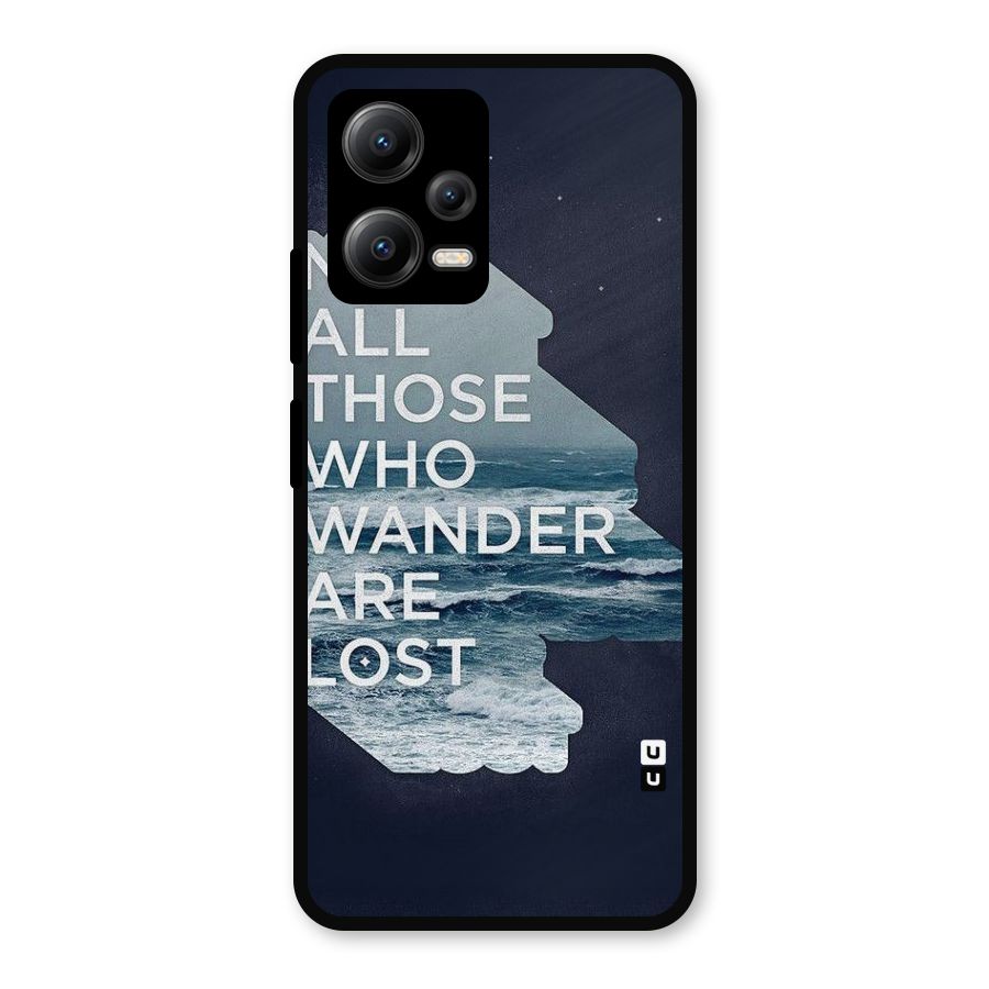Not Lost Metal Back Case for Redmi Note 12 5G