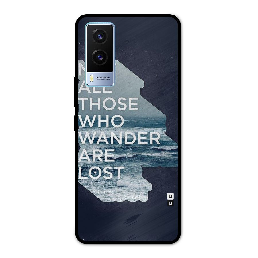 Not Lost Metal Back Case for Vivo V21e 5G