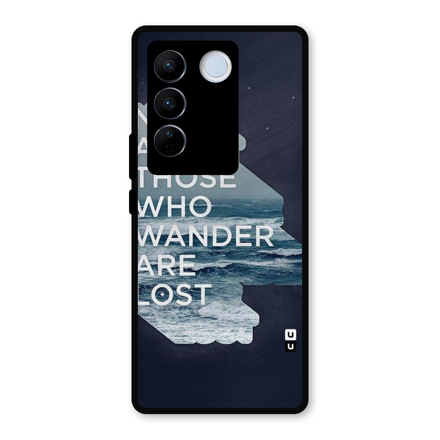 Not Lost Metal Back Case for Vivo V27