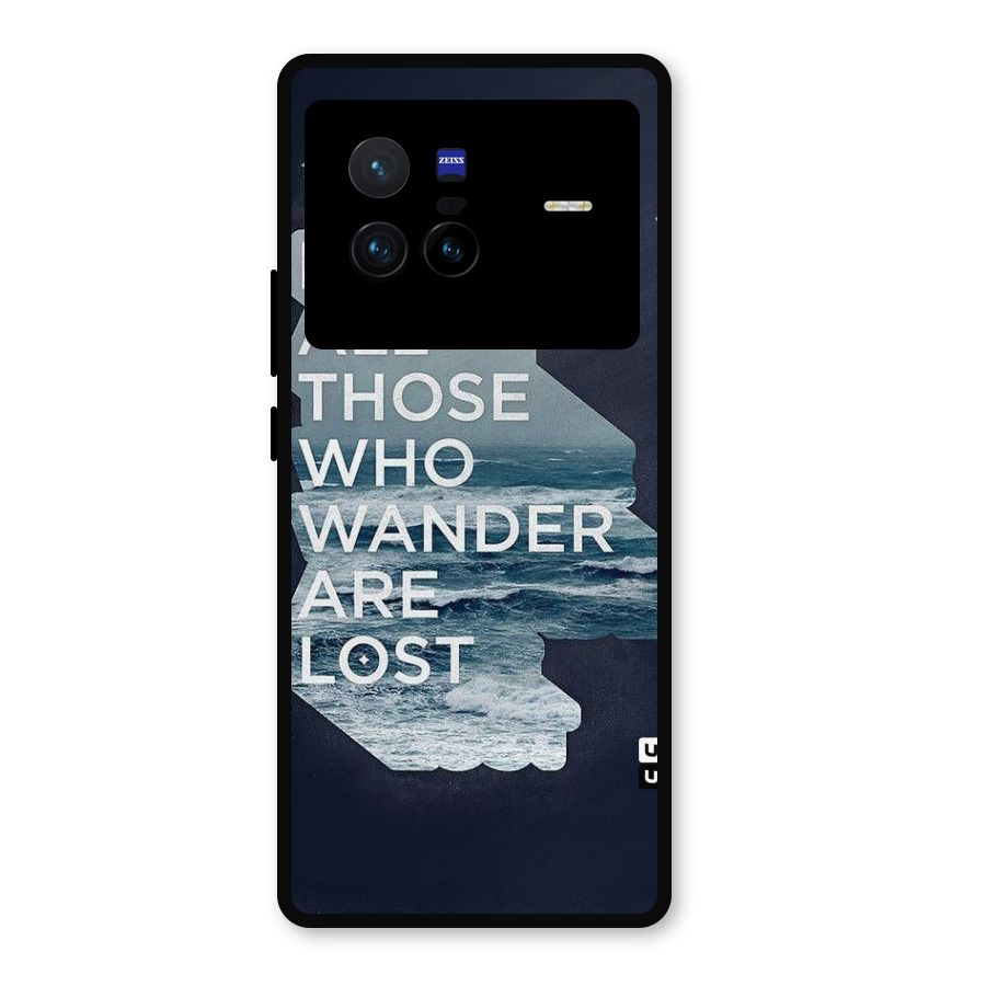 Not Lost Metal Back Case for Vivo X80