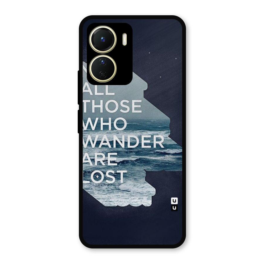 Not Lost Metal Back Case for Vivo Y16