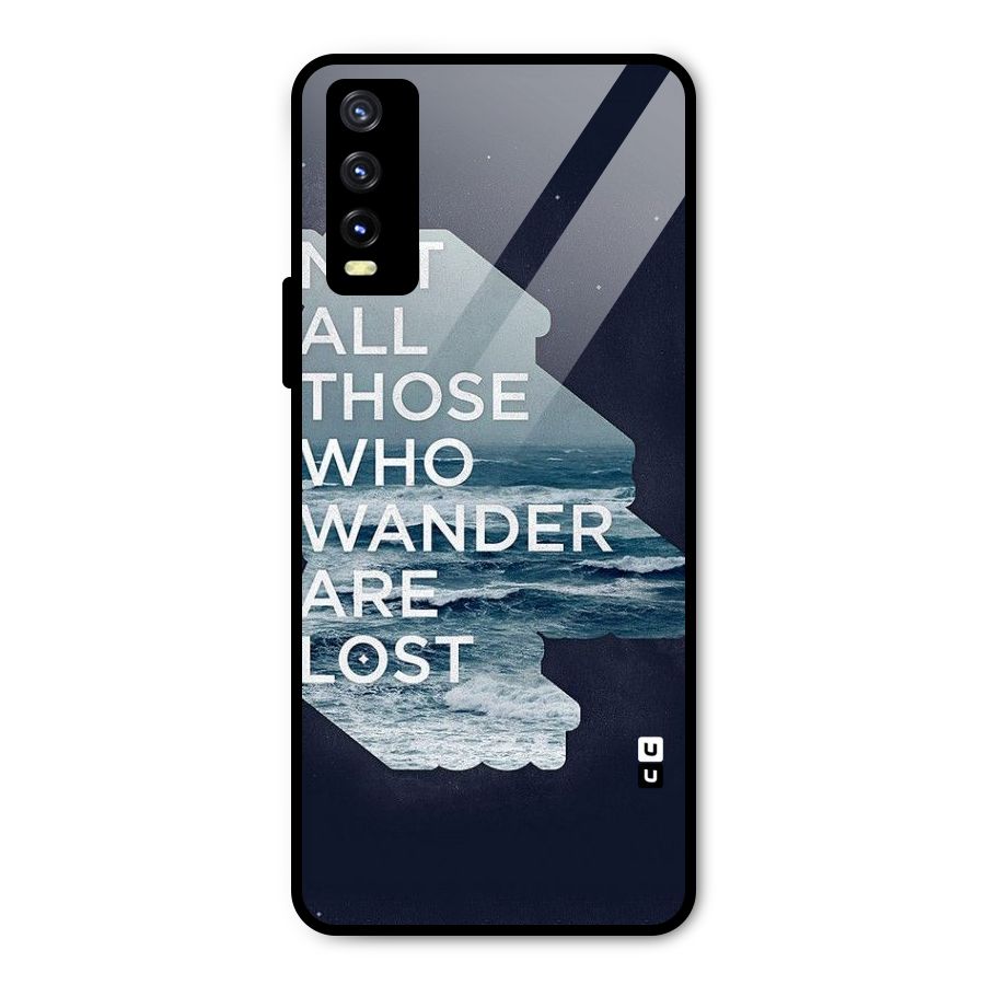Not Lost Metal Back Case for Vivo Y20g